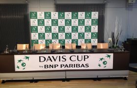 Pressekonferenz Davis-Cup 2014 mit Tontechnik von High-Tec
